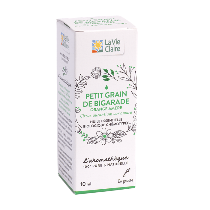 Petitgrain de bigarade (bitter orange) Essential Oil 10ml - La Vie Claire