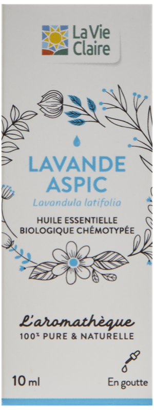 Huile essentielle de lavande aspic 10ml - La Vie Claire