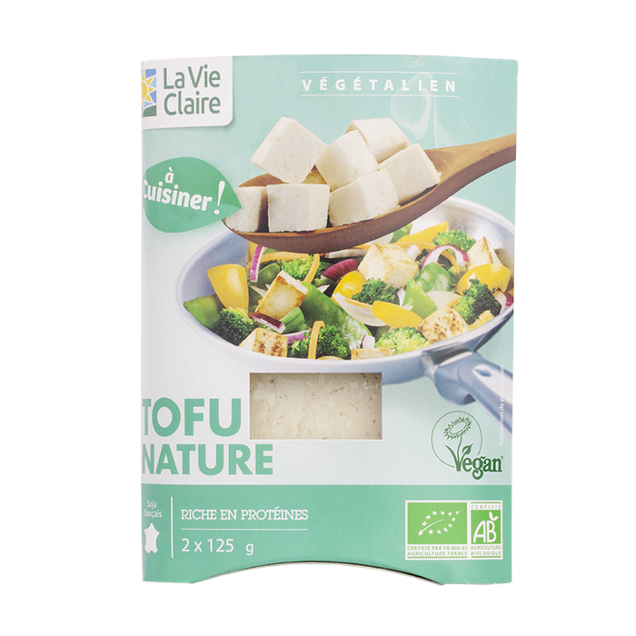 Tofu nature 250g - La Vie Claire