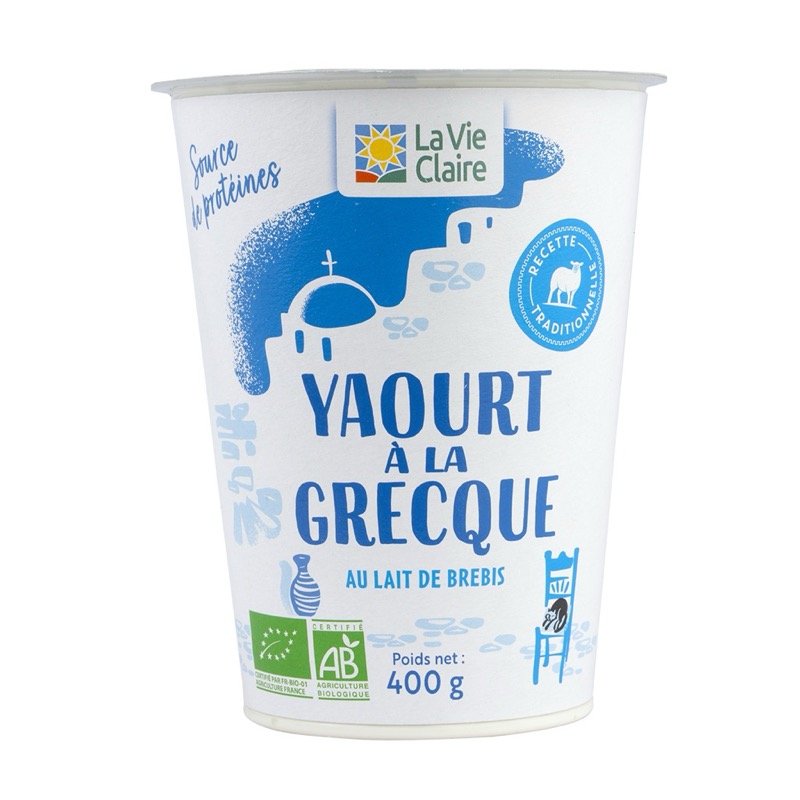 Yaourt de brebis à la grecque 400g 