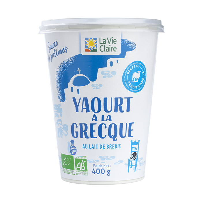 Greek sheep yogurt 400g - La Vie Claire