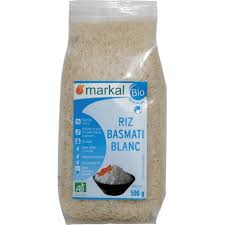 Markal Organic Riz Basmati Blanc 500 g 