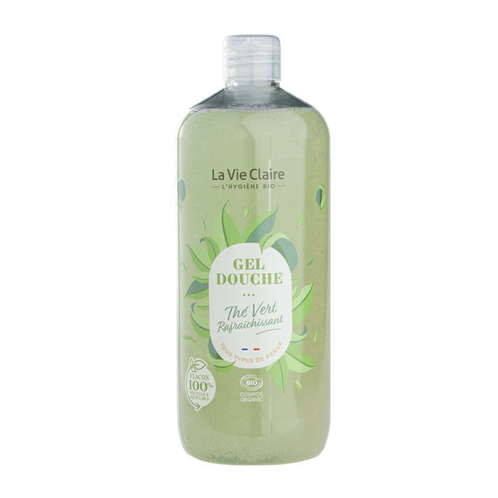 Organic Green Tea Shower Gel 1L - La Vie Claire