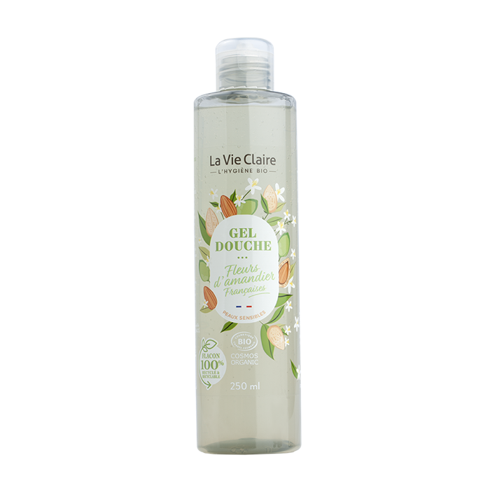 Organic Almond Blossom Shower Gel 250ml - La Vie Claire