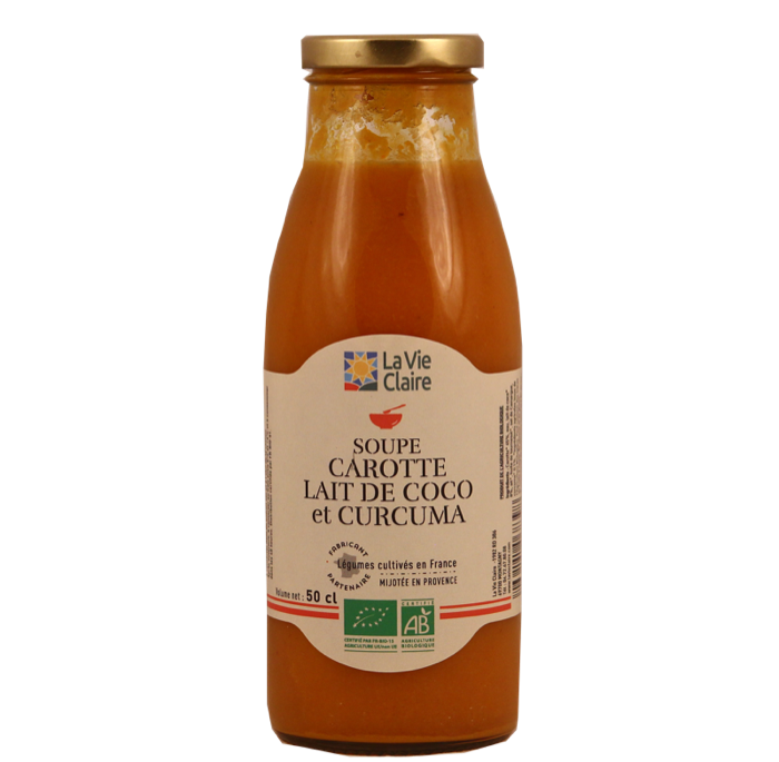 Carrot Coconut Turmeric Soup 500 Ml