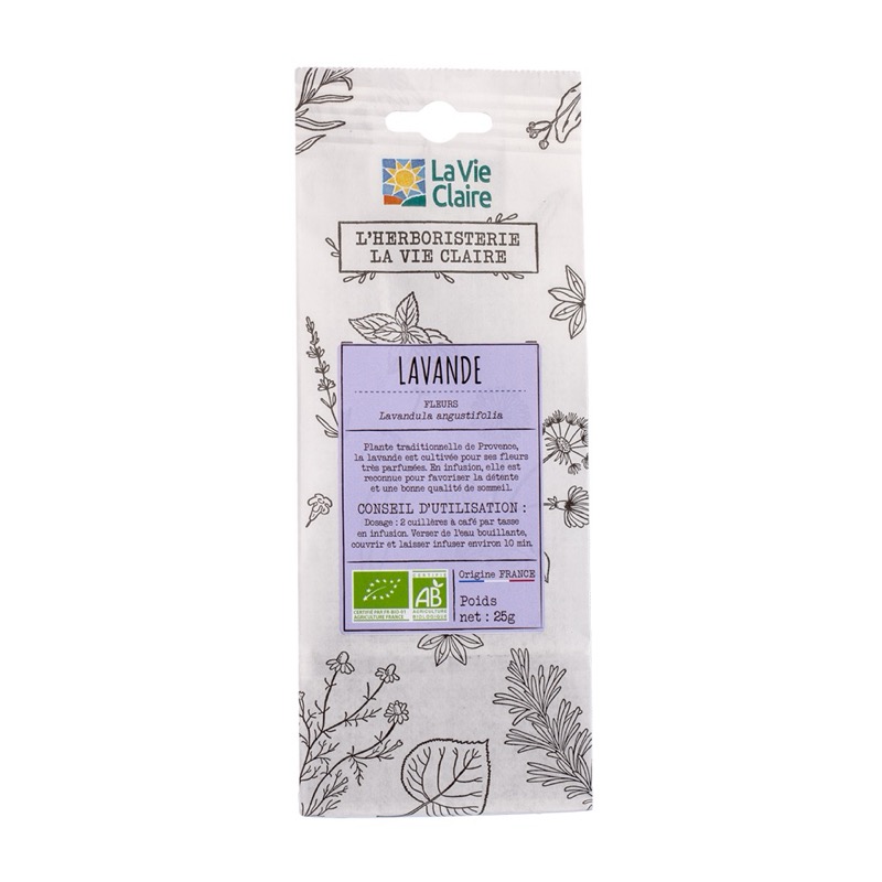 Lavender flowers bag 25g - La Vie Claire