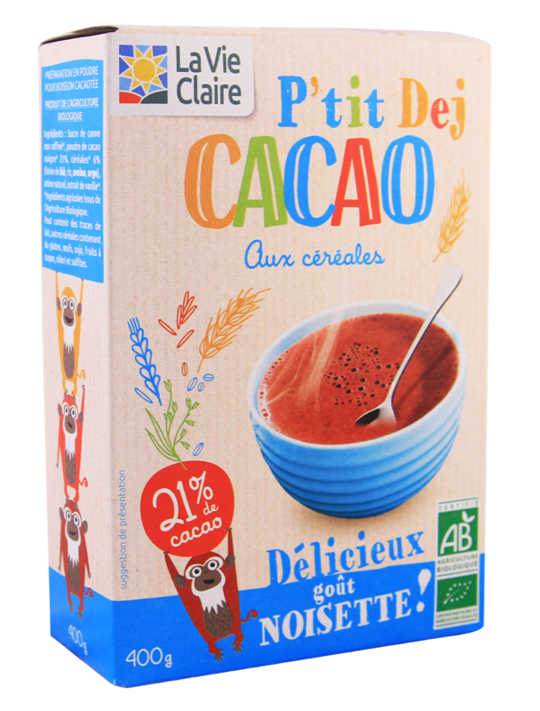 Petit dej cacao enfant
