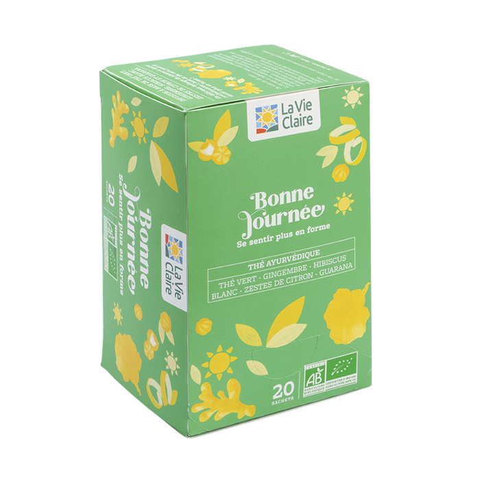 Tea bonne journée 20 teabags - La Vie Claire