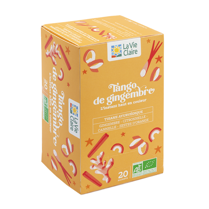 TISANE TANGO DE GINGEMBRE