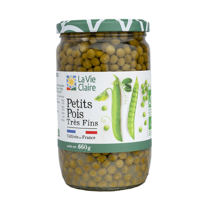 Very fine peas 330g - La Vie Claire