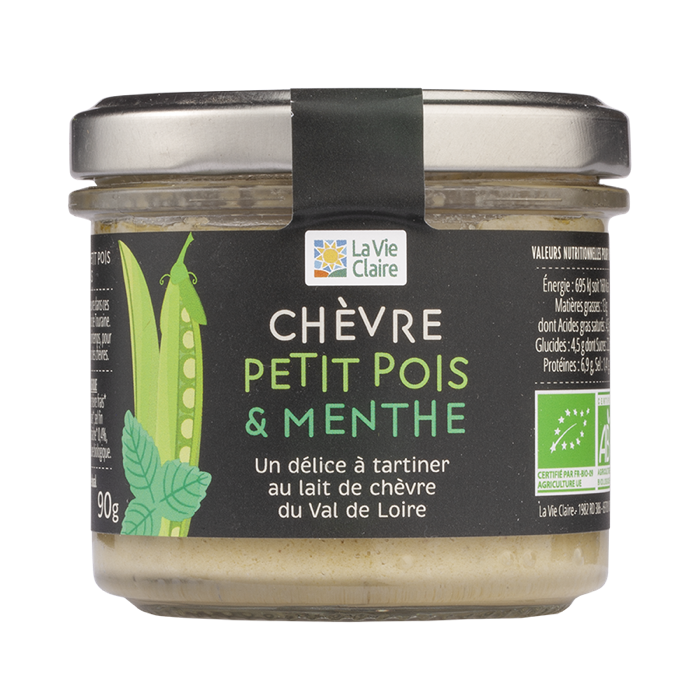 Tartinable Chevre Ppois Menthe