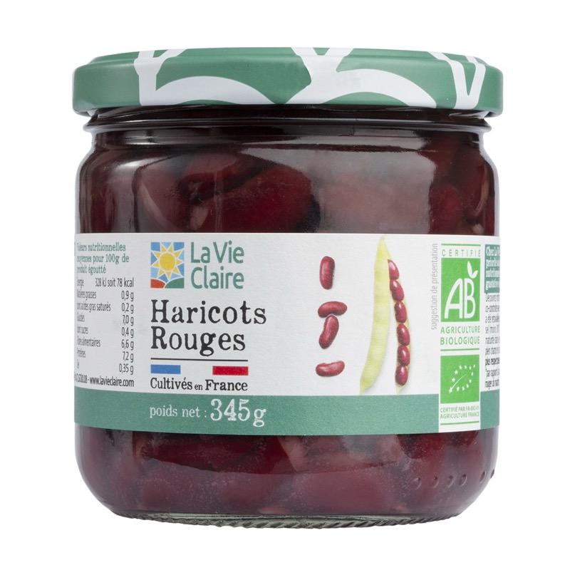 Kidney beans 345g - La Vie Claire