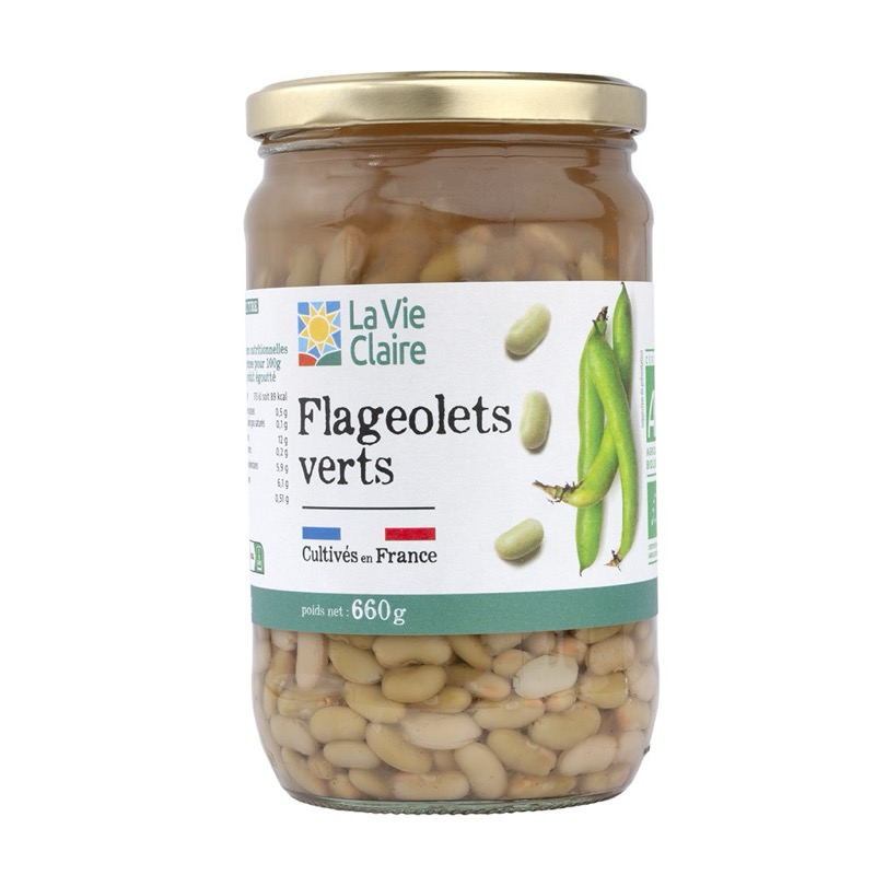 Green flageolets 660g - La Vie Claire