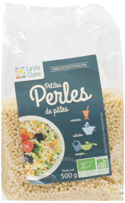 Pasta pearls 500 g - La Vie Claire