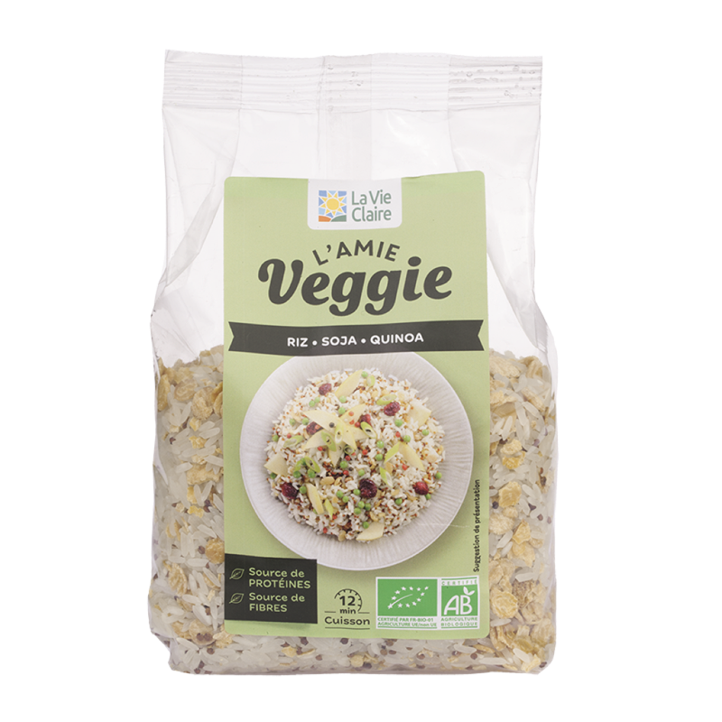 Mélange express riz/soja/quinoa 500g - La Vie Claire