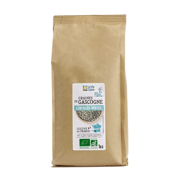 Gascony green lentils 1 kg