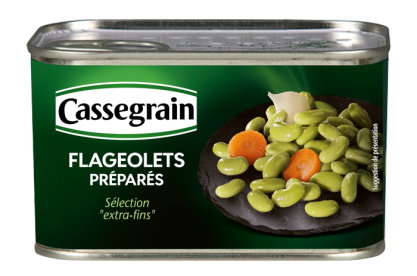 Cassegrain Flageolets Extra Fin 600 g 
