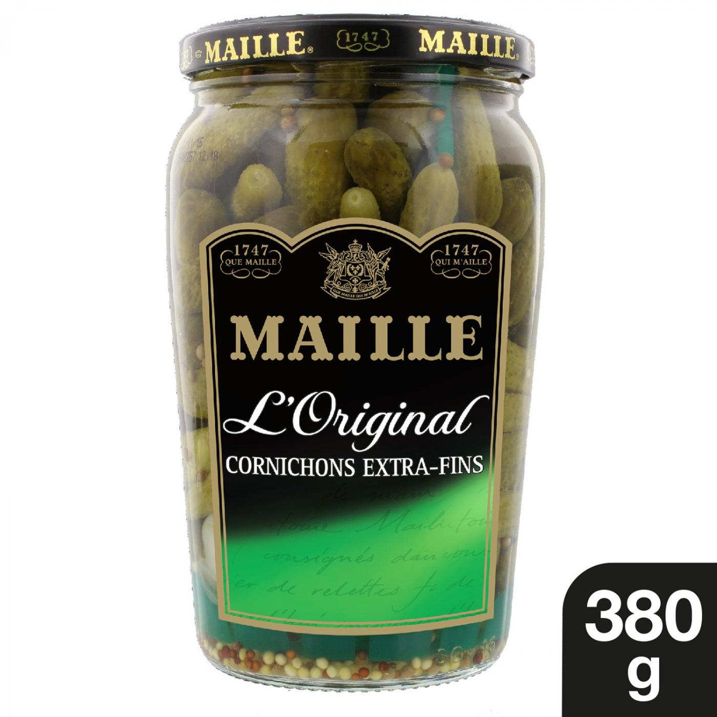 Maille Cornichons Extra Fins 380 g
