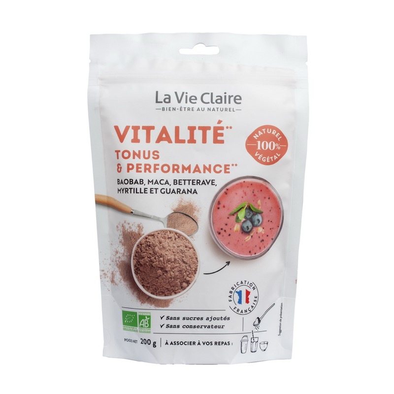 Vitality powder 200g - tonus/performance - La Vie Claire