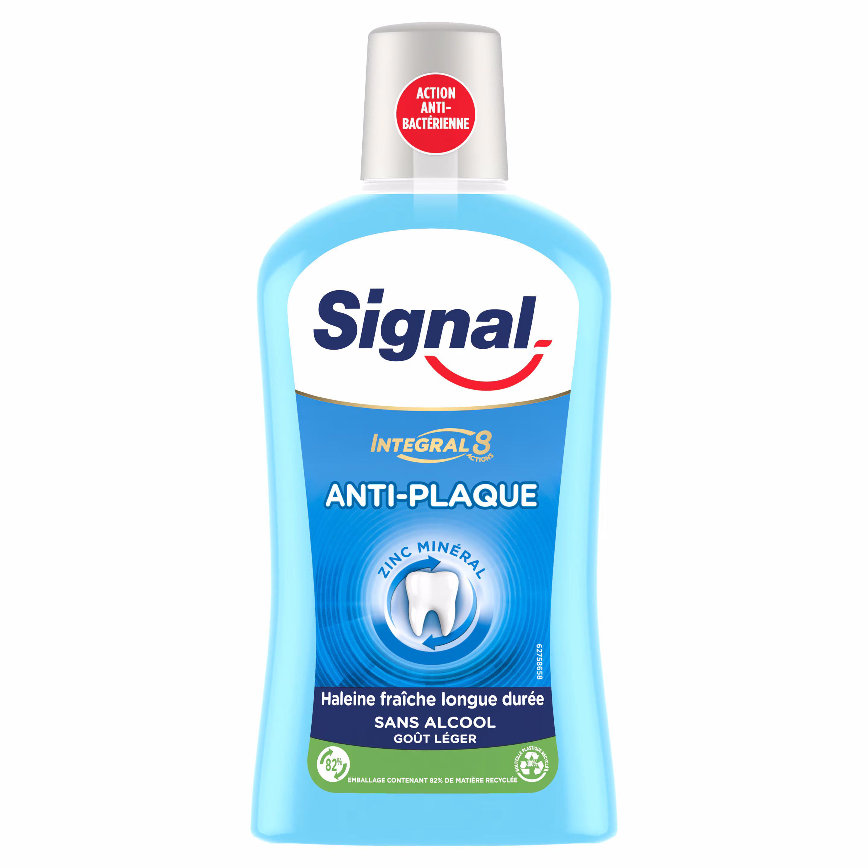Signal Bain de Bouche Antibactérien Integral 8 Anti-plaque .