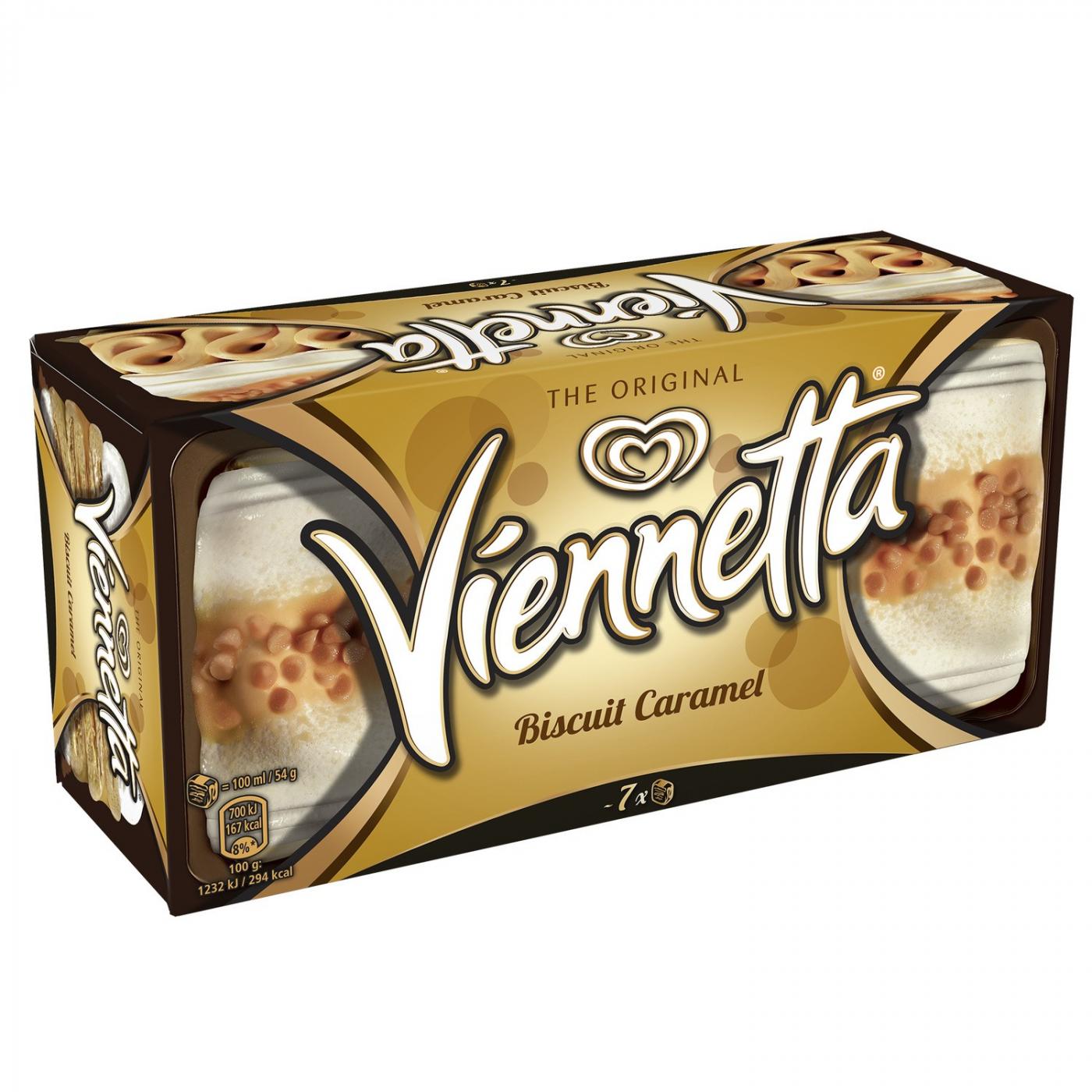 Miko Glace Viennetta Biscuit Au Caramel 650 ml 