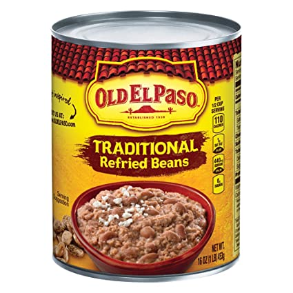Old El Paso Beans Refried 453 g