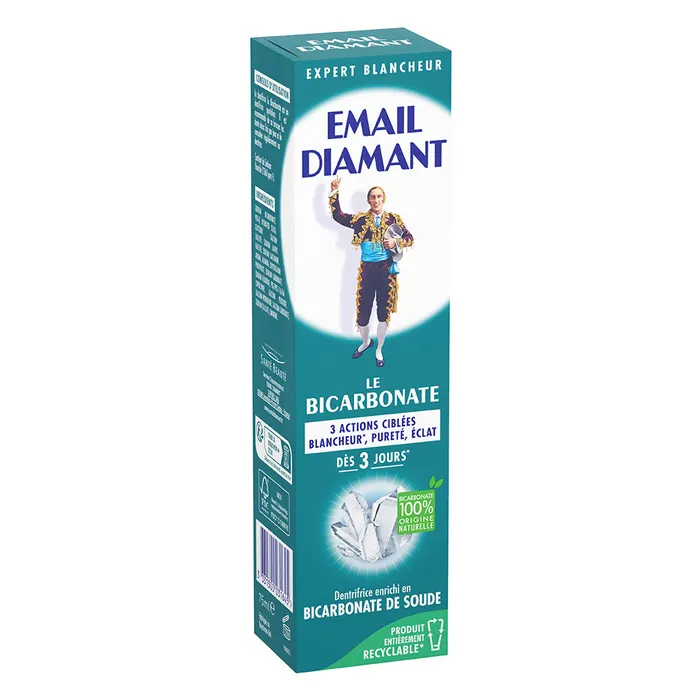 Dentifrice email Diamant bicarbonate 