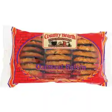Cookies cuits au four à la farine d'avoine naturelle et raisin Country Hearth