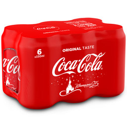 Coca (pack 6can)