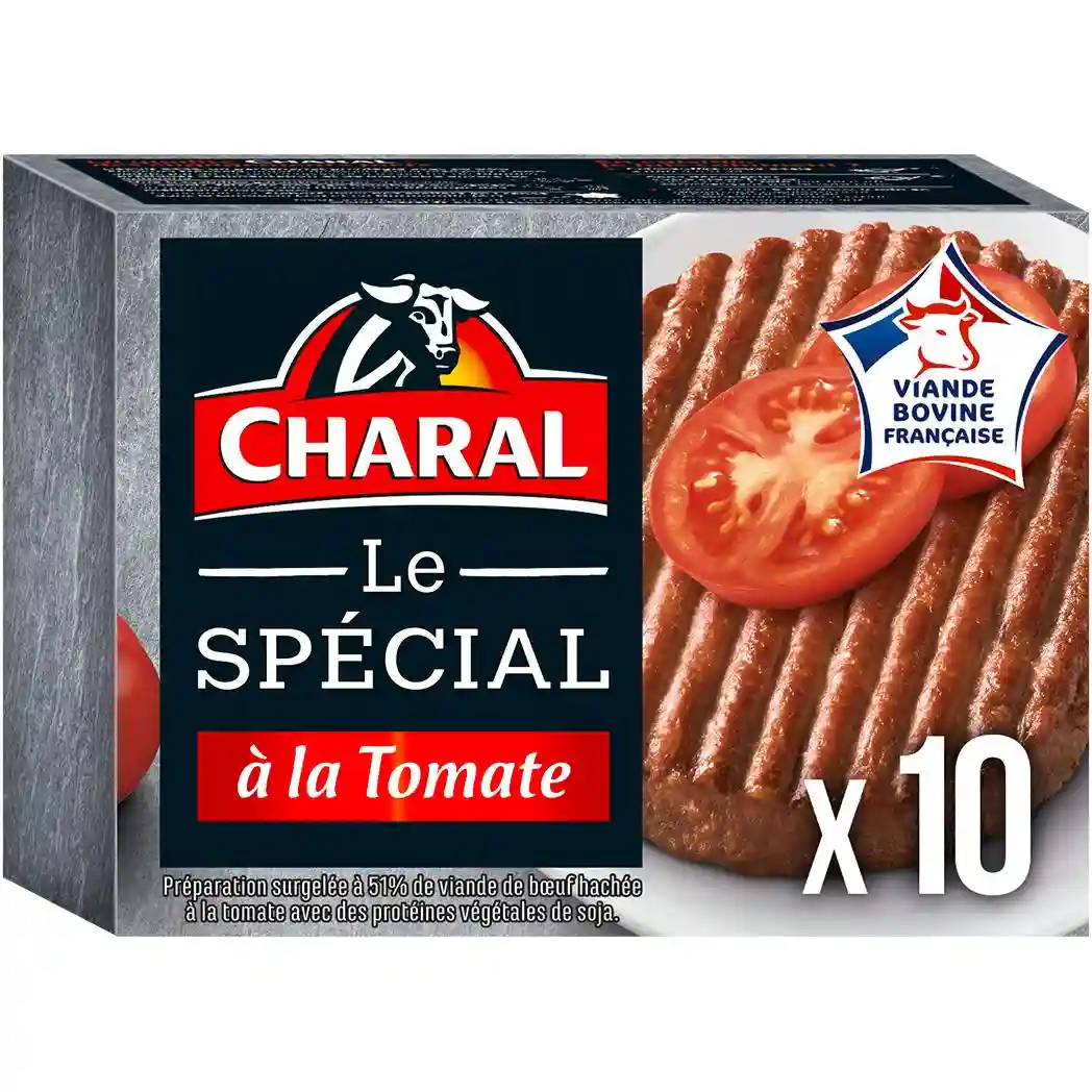 Le spécial steaks à la tomate Charal 