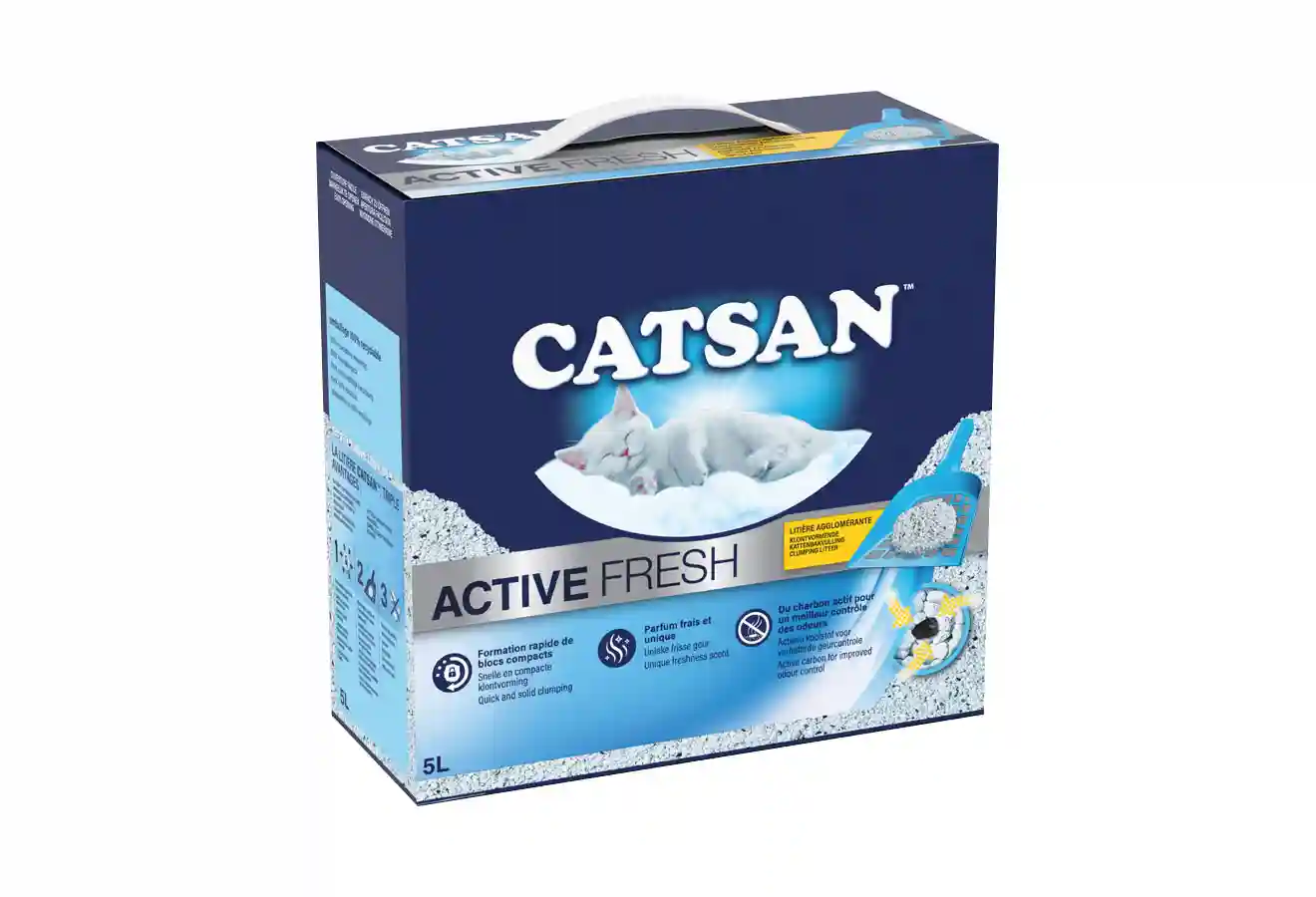 Litière pour chat active fresh Catsan