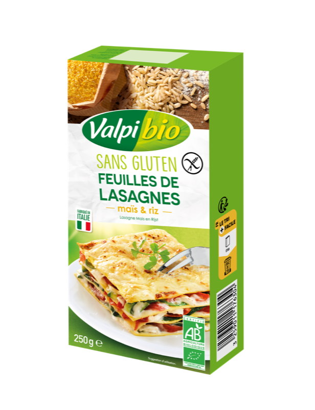 Lasagnes mais riz s/gluten