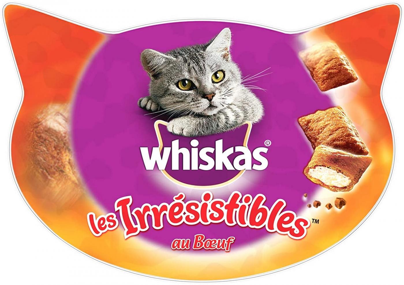 Whiskas Irresistibles Boeuf 60 g
