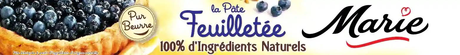 La Pâte Feuilletée Pur Beurre Marie 