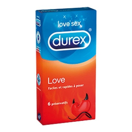 Durex Love condom x 6