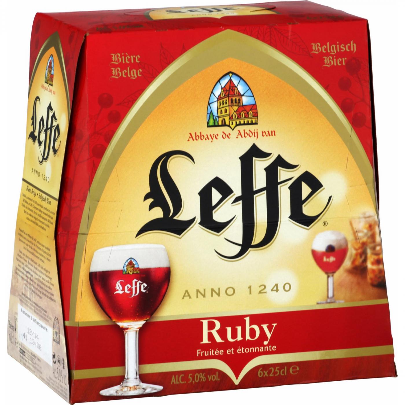 Leffe Ruby 250 ml x 6 