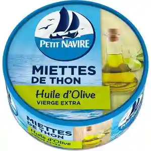 Miettes de thon à l'huile d'olive vierge extra Petit Navire 
