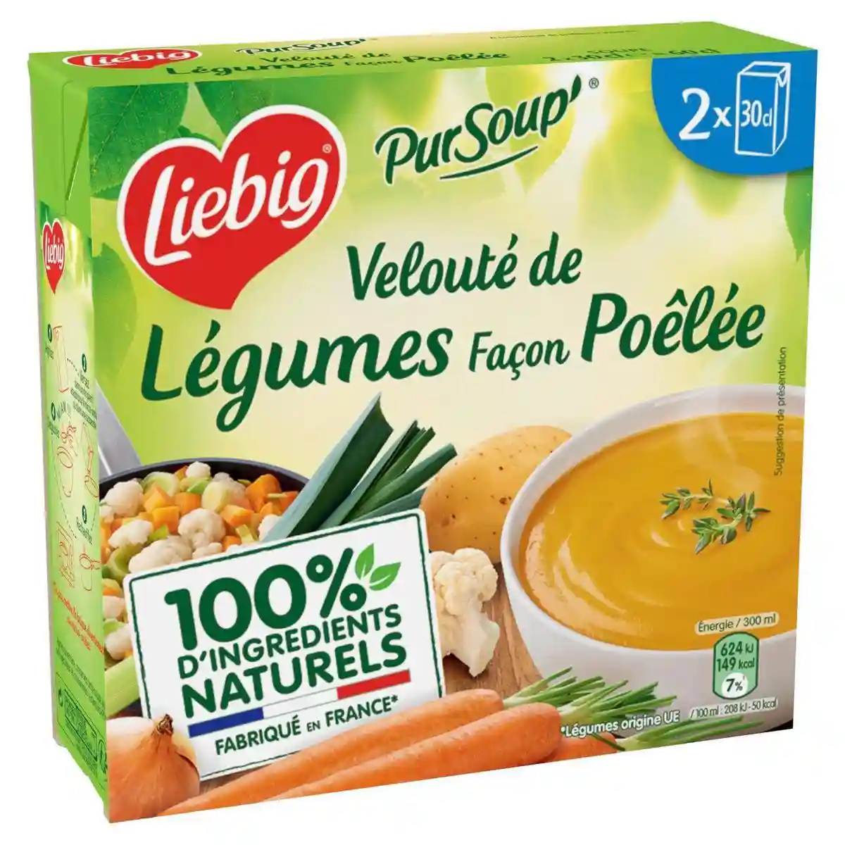 Velouté de légumes façon poêlée Liebig 
