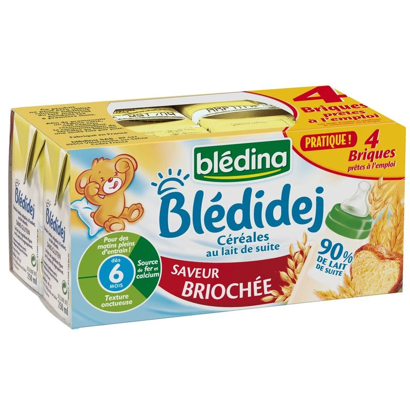 Blédidej Saveur Briochée dès 6 Mois