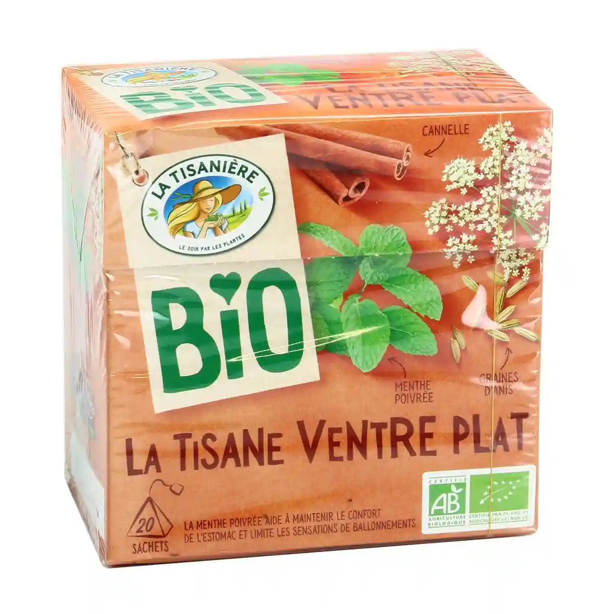 La Tisane ventre plat bio La Tisanière