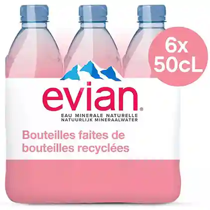 Evian eau minérale 6*50cl