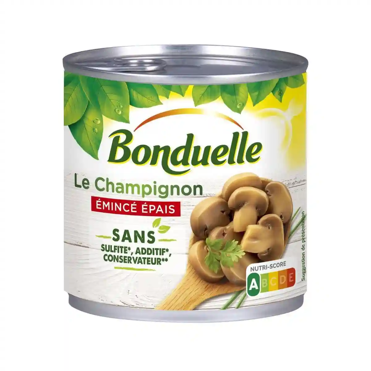 Le champignon émincé épais Bonduelle