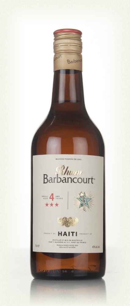 Barbancourt 3 stars 4 yrs (0.75L)