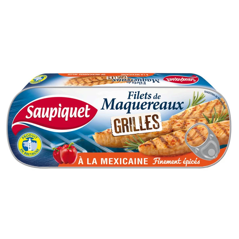 Filets de Maquereaux Saupiquet (Grillés À la Mexicaine)