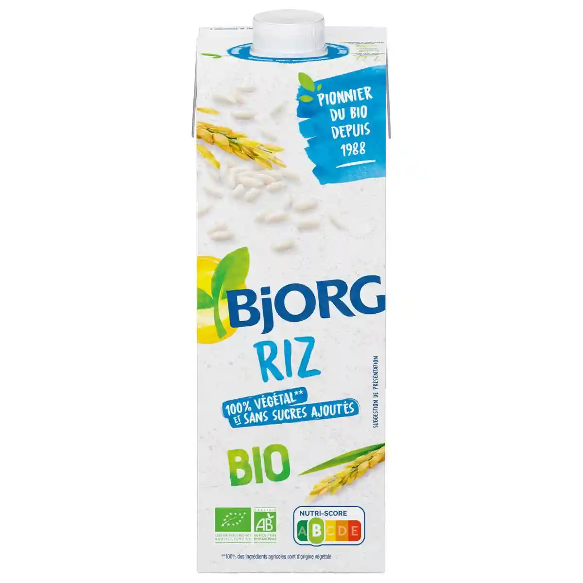 Bjorg boisson vegetale de riz bio