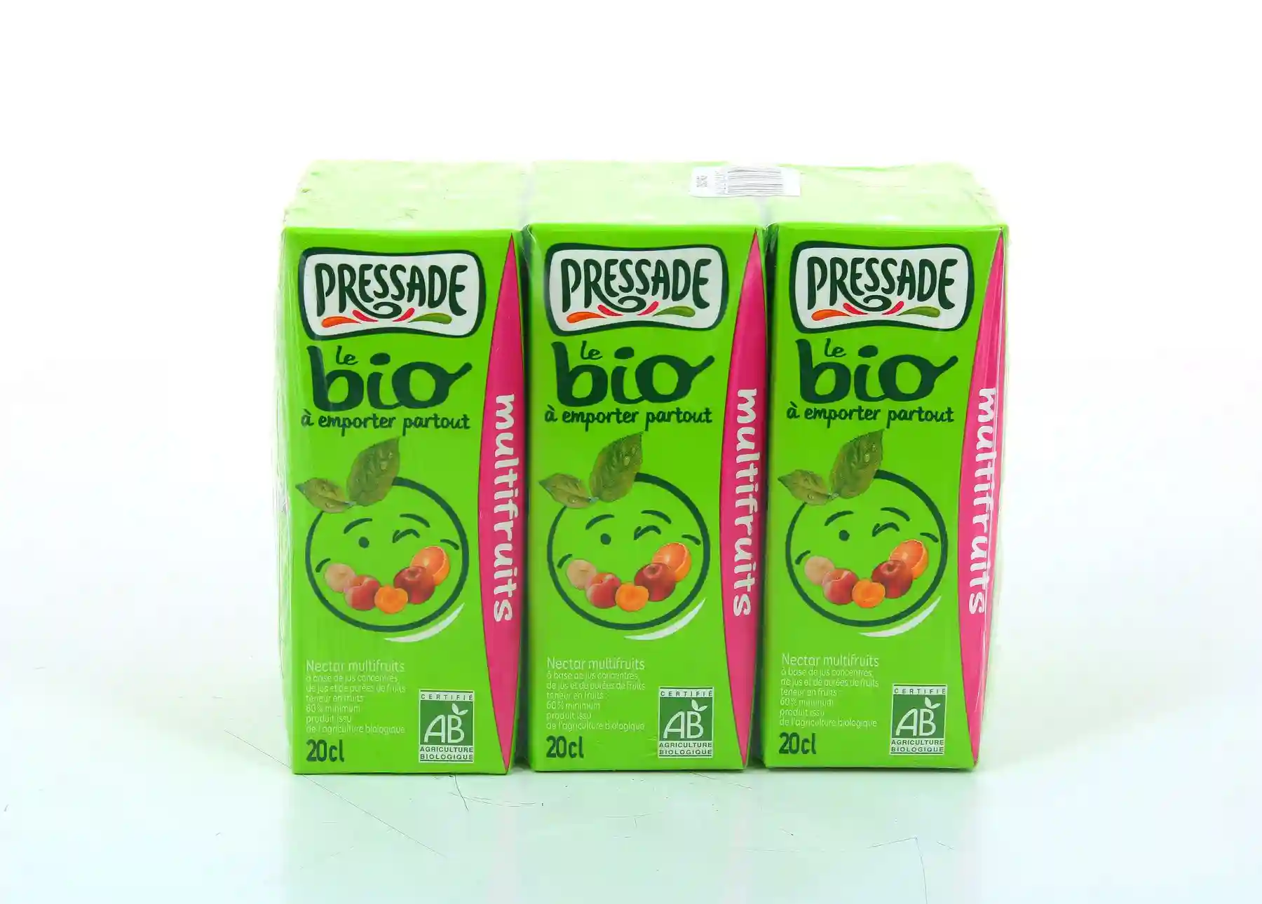 Jus de multifruit bio Pressade 6*20Cl
