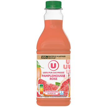 Jus de pamplemousse 100% pressé U