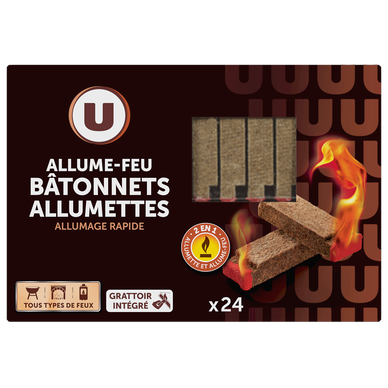 Allume-feu bâtonnet allumette pour tous types de feu U