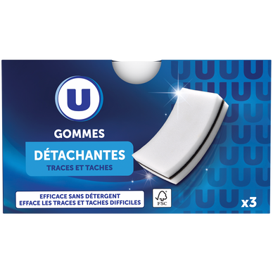 Eponge gomme magique *3 U 