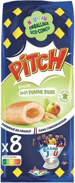 Pitch Brioche goût pomme poire